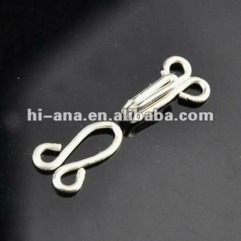 10# metal hook and eye buttons for bra China supplier
