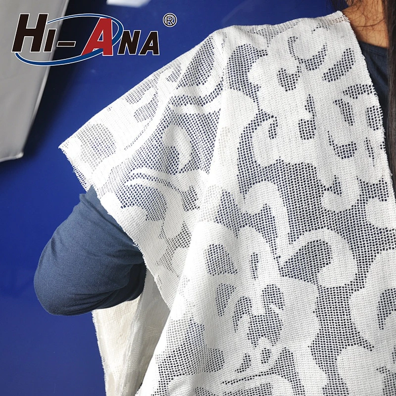 2017 hi-ana lace2 Export to 70 countries China production guipure lace fabric