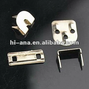 4 parts metal trousers' hook buttons with 3 claws China supplier