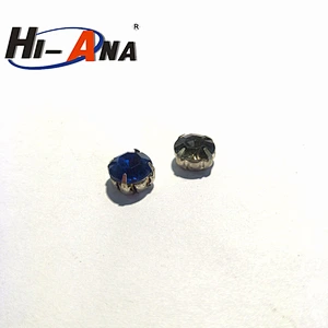 Team race and club Color brilliancy button resin rhinestone flatback