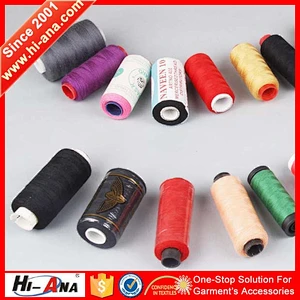 hiana thread3 iso 9001 factory Good Price sewing machine threads