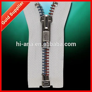 5# Colored Paint Metal Zipper O/E, A/L