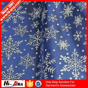 hi-ana fabric3 Familiar in oem odm factory new style polyester christmas taffeta fabrics