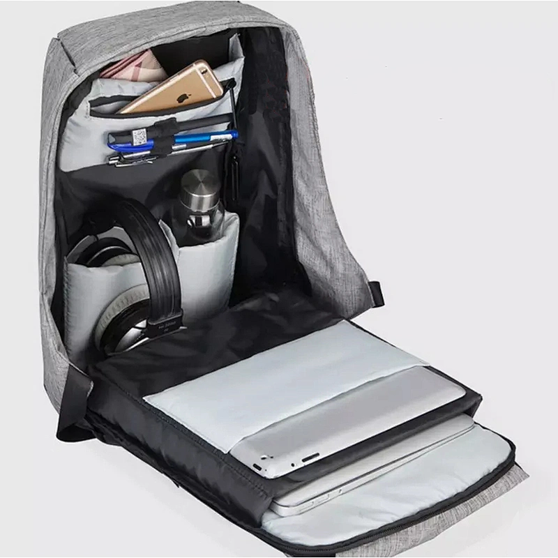 Manufacturer High Quality New Hot Selling Anti -theft USB Laptop Backpack 15