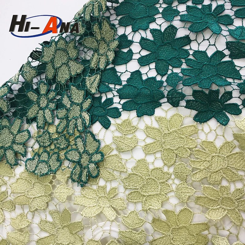 20 QC staffs ensure the quality Hot sale lace embroidery stone
