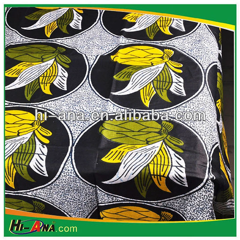 Veritable african cotton wax fabric /Veritable cotton fabric