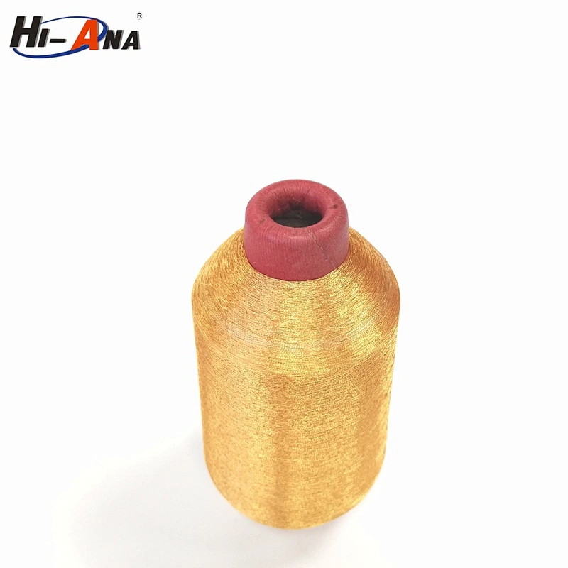 Best hot selling High strength embroidery with metallic thread