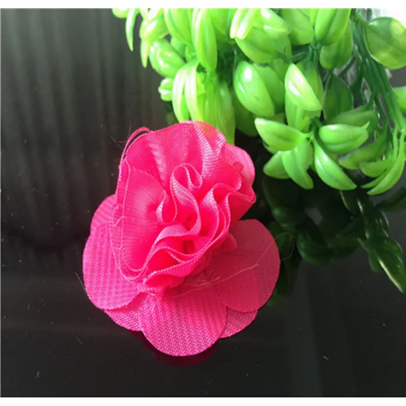 hi-ana artificial flower Clothing accessories ribbons flowers handmade DIY cloth rose Corsage shoes flowers