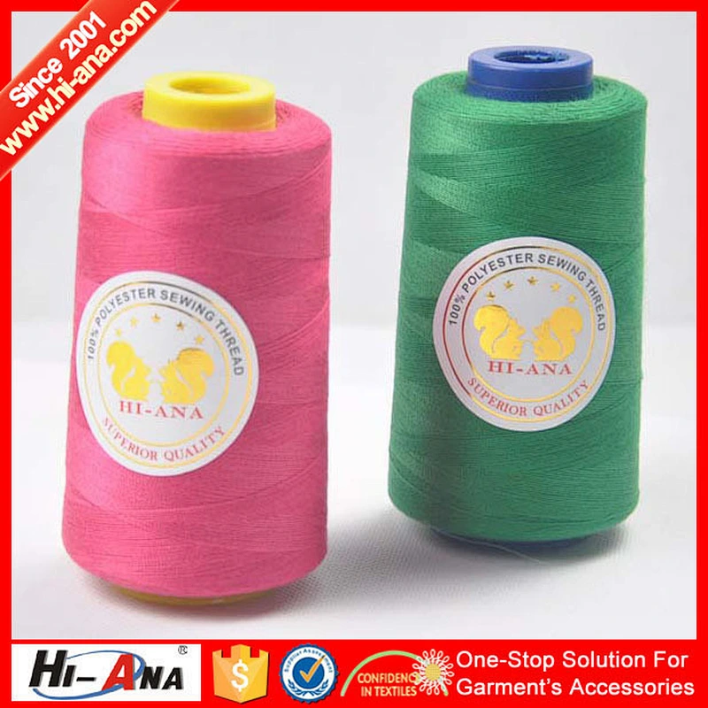 Free sample available Multihead cotton wrapped polyester thread