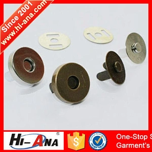 hi-ana button2 Familiar with Euro and US market High and Fashion magnet snap button