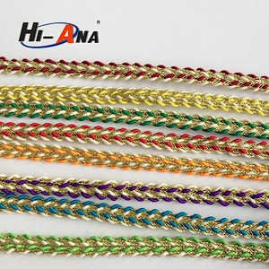 hi-ana trim3 Accept OEM new products team High quality braided trim