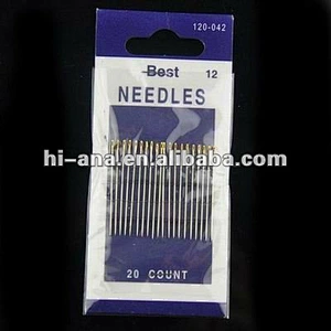 textile needles kit 6 count per card