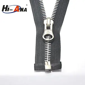 Large Metal Zipper with Aluminium teeth