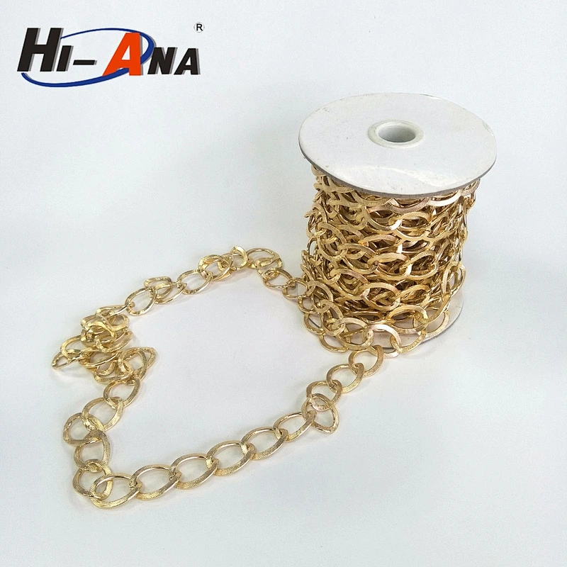 hi-ana chain2 Stict QC 100% different style aluminum chain
