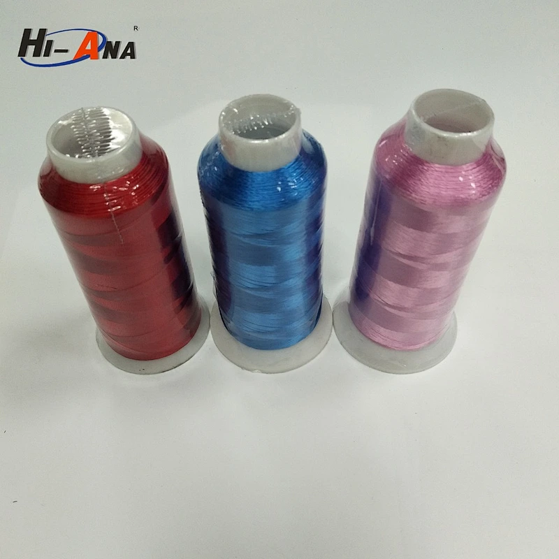 Hot products custom design Cheap color embroidery thread for machines