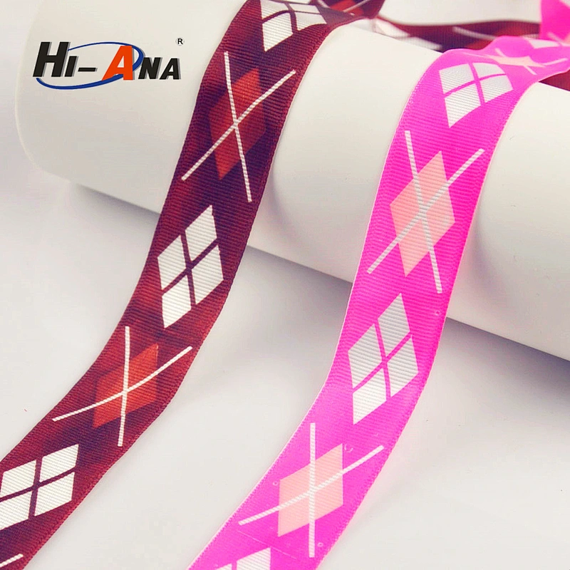 hi-ana ribbon 217 Cute Cartoon And Flower Printed Grosgrain Ribbon