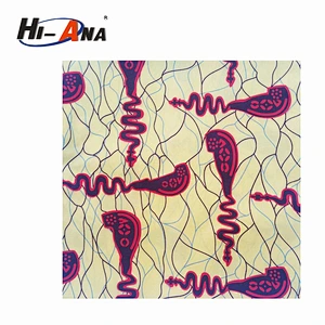hi-ana fabric1 15 years factory experience Decorative holland wax fabric