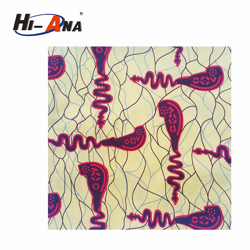 hi-ana fabric1 15 years factory experience Decorative holland wax fabric