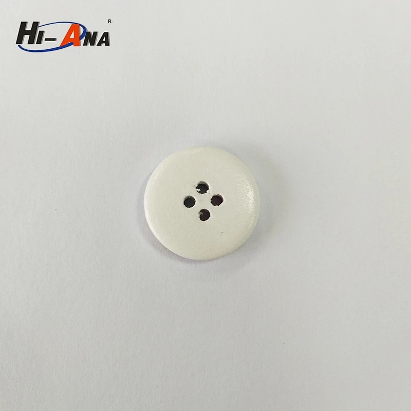 fashion Wooden Button with Printing