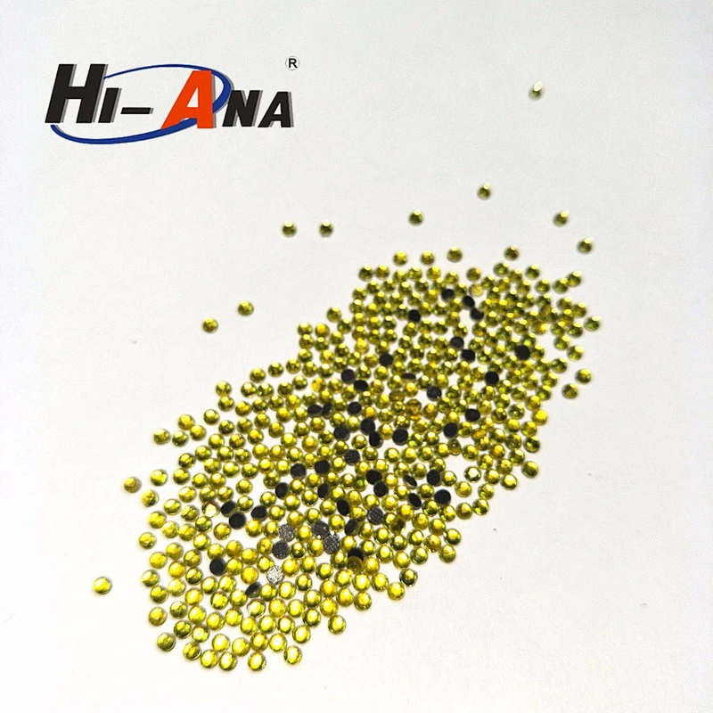 Fully stocked various colors iron on rhinestones appliques