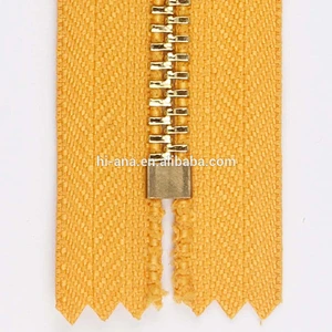 #5 Golden Brass Zipper C/E,A/L