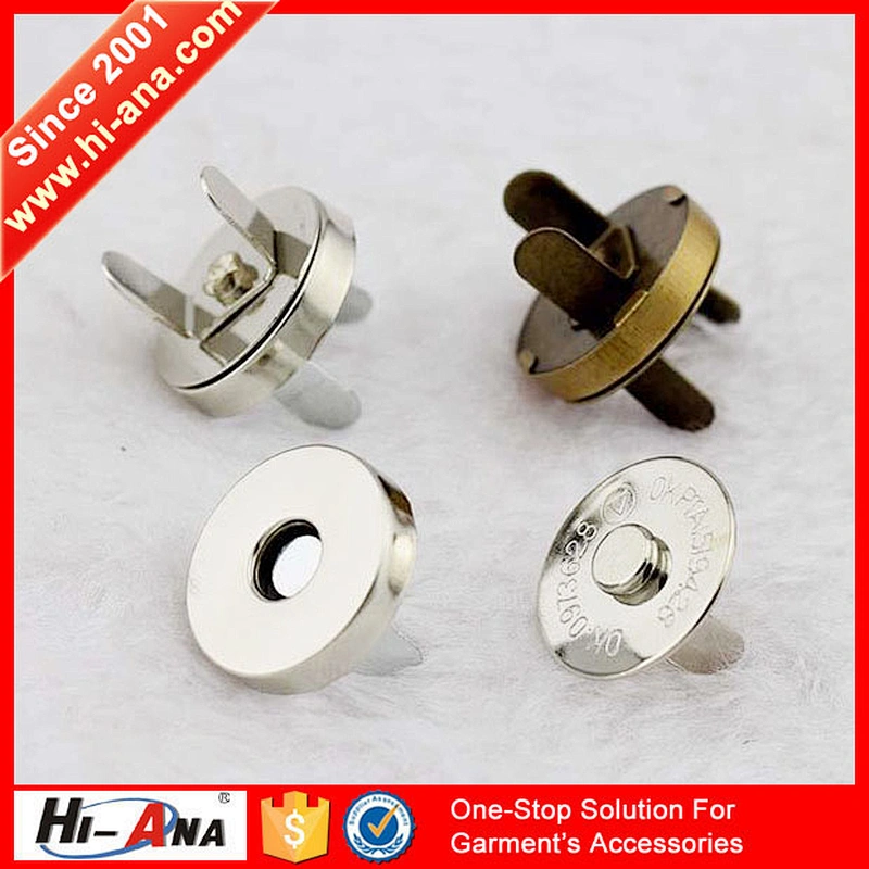 hi-ana button3 Advanced equipment Factory supplier magnetic button for bag