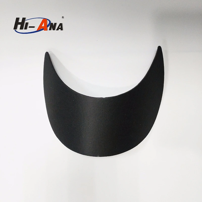 hi-ana Over 15 Years experience Top quality plastic visor for hats