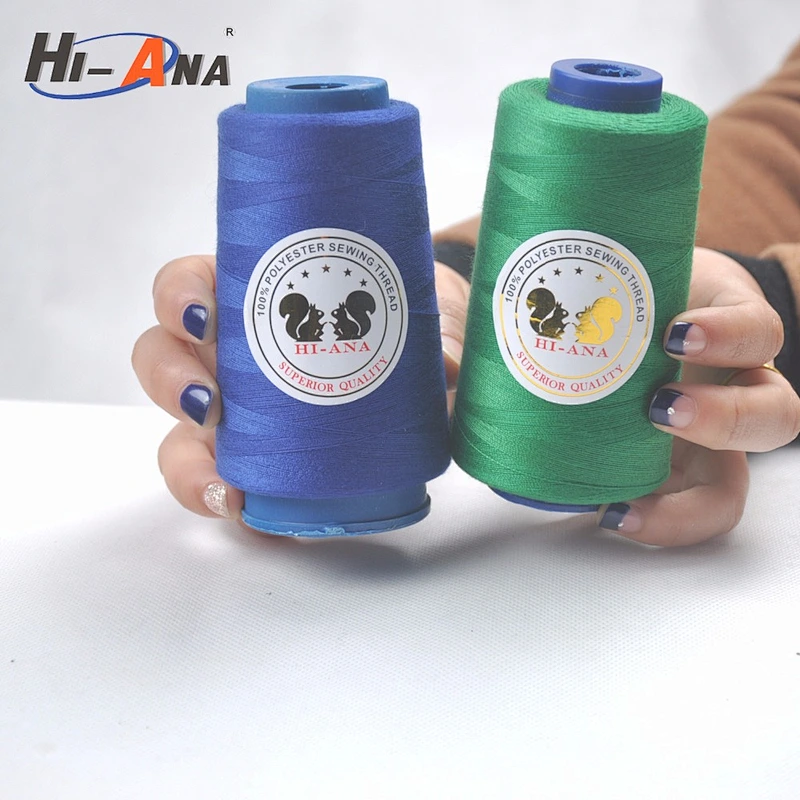 hiana thread2 Familiar in OEM and ODM Sew Good raw material sewing thread