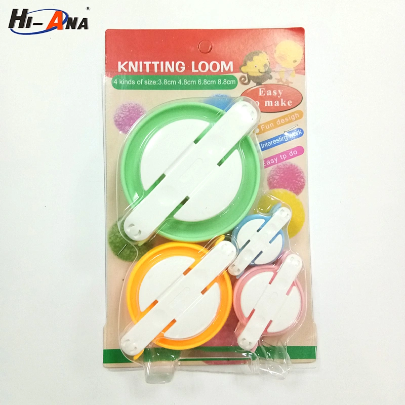 fashion 4 Sizes DIY Needle Craft Fluff Ball Weaver Needle Craft Knitting Loom Wool Tool