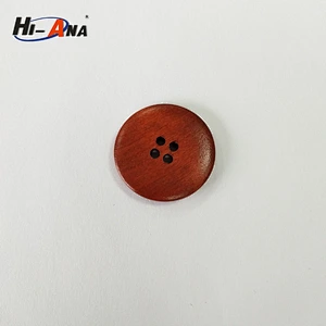 wooden coat buttons