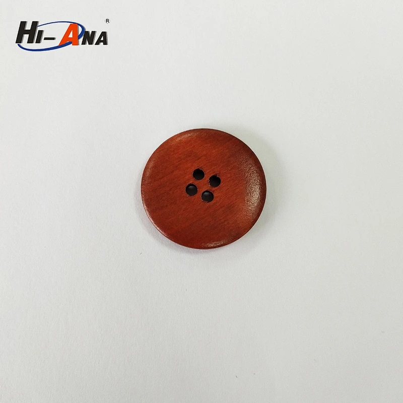 wooden coat buttons