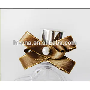 Polyester Ribbon Flat Rose Decorative Floral Eve Packaging Floral Gift Packaging Knot