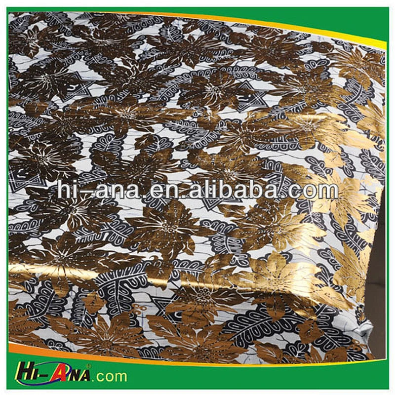african golden wax cotton fabric for garment