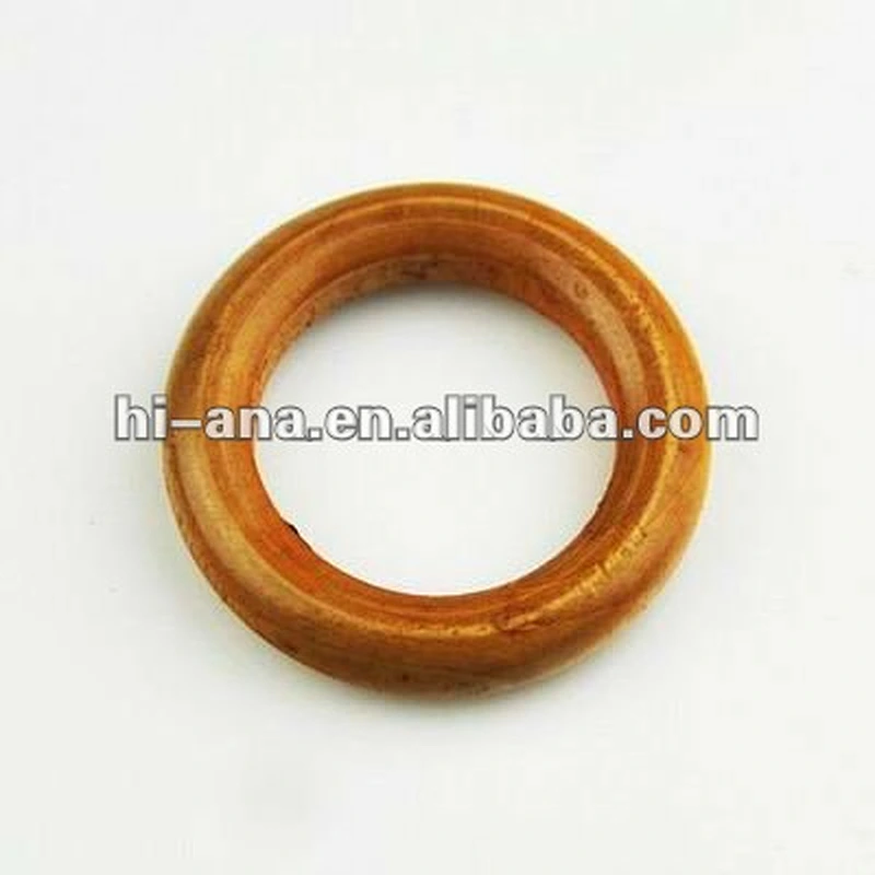 wooden curtain rings size 6.5x32mm