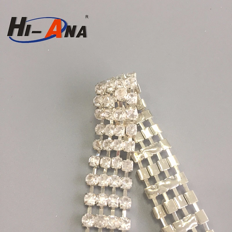 24 hours service online Custom Gift stretch rhinestone trim