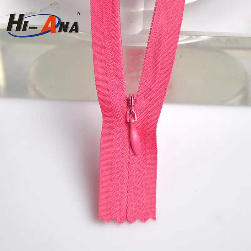 Our factories 20 years'experience apparel accessory 5 invisible zipper