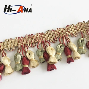 hi-ana trim1 Accept custom top quality customisation Beautiful bullion fringe wholesale