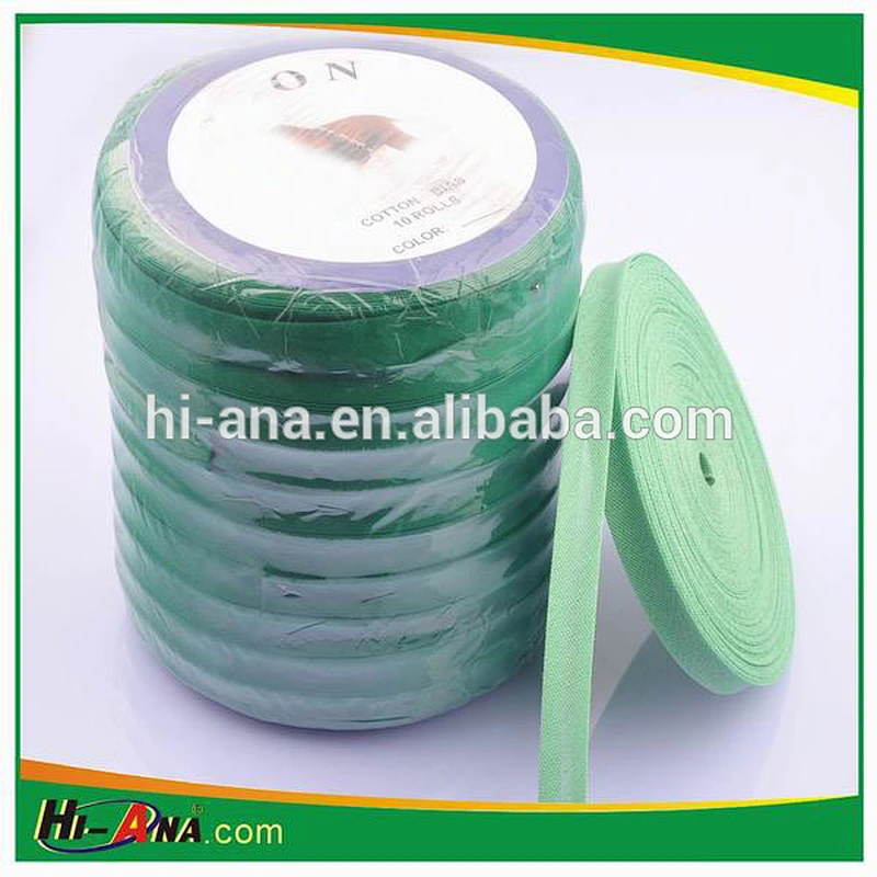 double fold cotton bias tape