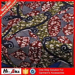 hi-ana fabric3 Over 95% accessories exported Good Price african fabric wax