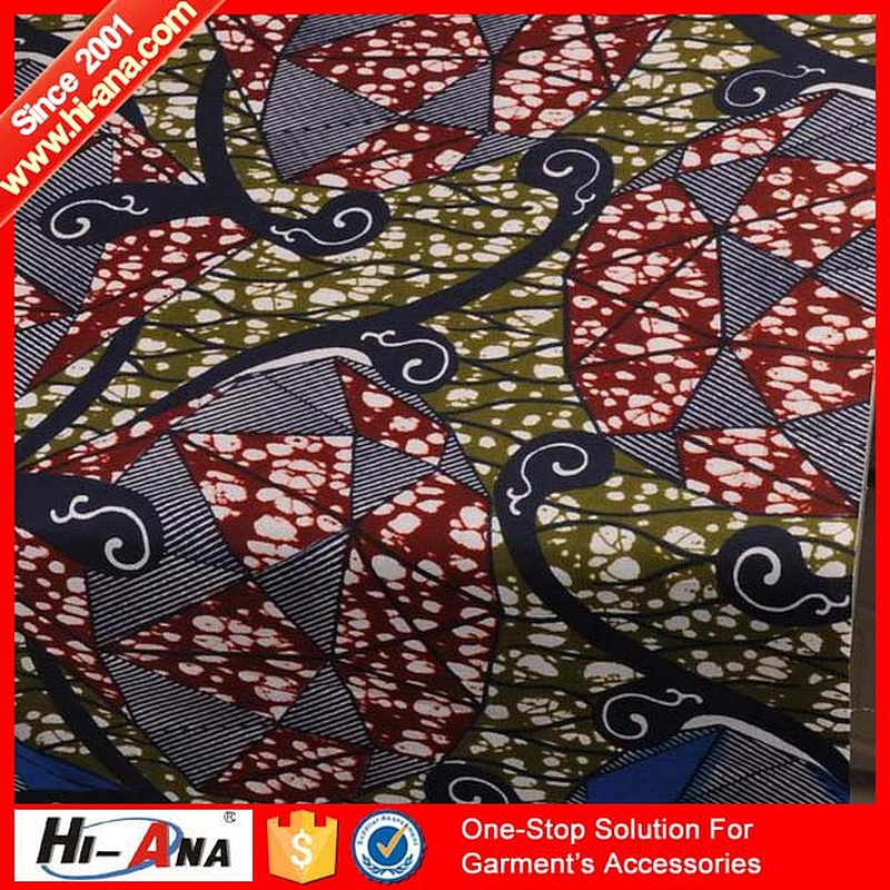 hi-ana fabric3 Over 95% accessories exported Good Price african fabric wax