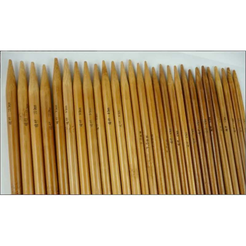 Double pointed smooth bamboo charcoal stick needle Sweater knitted needle