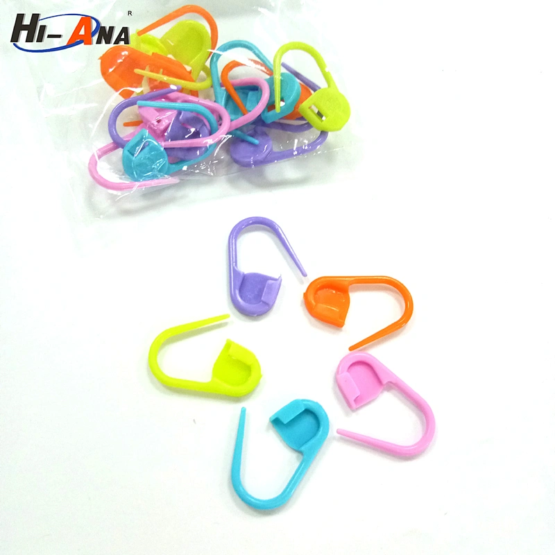 Colorful small plastic pin count 100pcs mixed color weaving tools