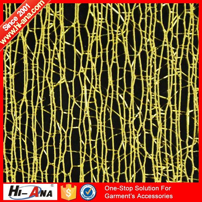 hi-ana fabric2 Simplified sourcing at competitive prices Fancy metallic mesh fabric