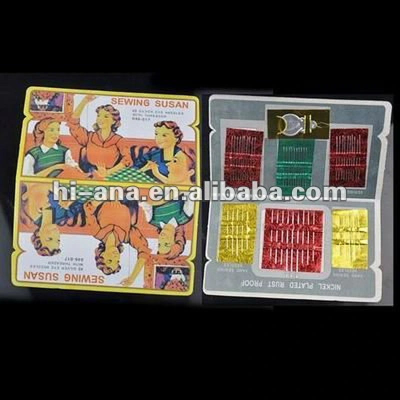 49 count per book hand sewing needles kit China supplier