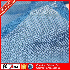 hi-ana fabric2 Over 95% accessories exported Custom fancy mesh fabric for sports shoes