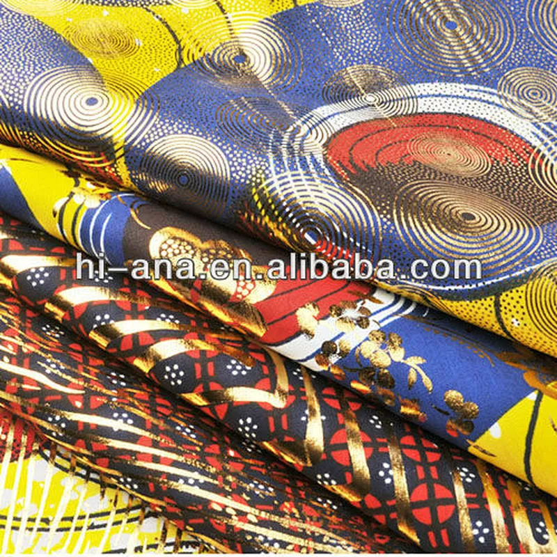 cotton fabric print for african