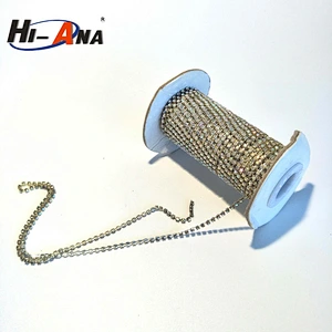 hi-ana rhinestone3 Accept OEM new products team Yiwu close rhinestone cup chain