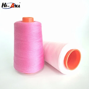 Free sample available home using 100% polyester spun yarn