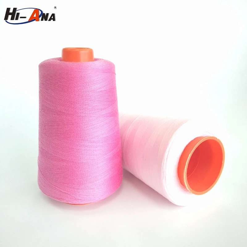 Free sample available home using 100% polyester spun yarn