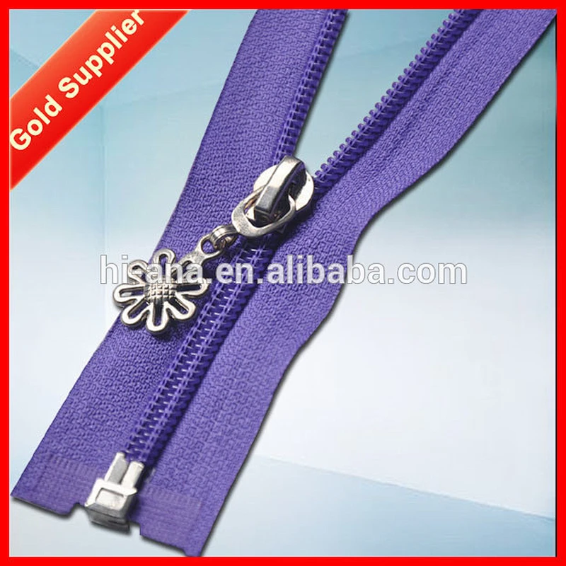No 5 Nylon Zipper With Fancy Slider O/E